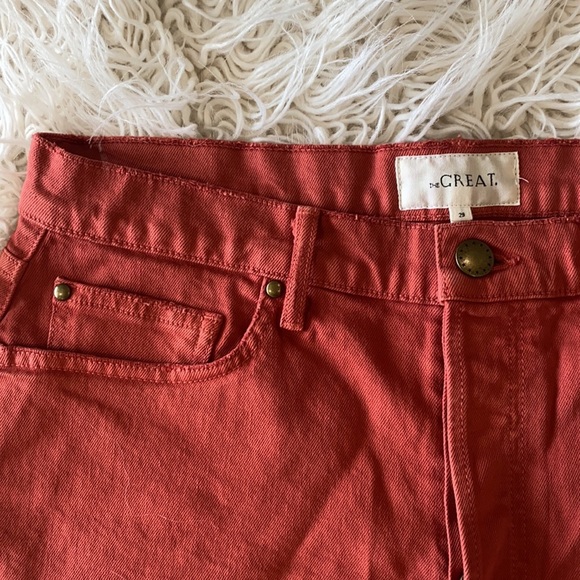 The GREAT. The Cut Off Shorts 29 NWT - Picture 3 of 14